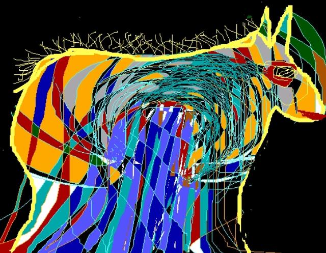 1994-der bunte esell